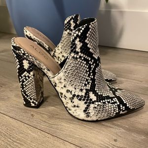 Snake Skin Heels